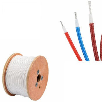 18AWG Fiberglass Braided Tinned Copper Wire UL 3071 FT2 Flame Test