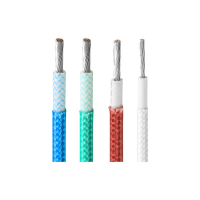 UL3252 600V 250C 10-30AWG Fiberglass Silicone rubber wires FT2 for home appliance,lighting,heater,industrial power