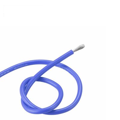 UL3130 300V Rated Voltage 150C Temperature Rating Tinned Copper Conductor Silicone Rubber Fiberglass Braided Wire