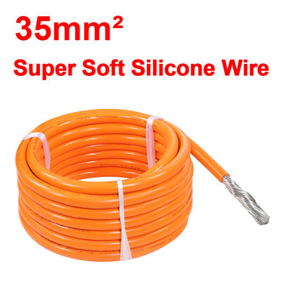 UL3512 Battery Cable 200C High Temperature 600V Rated Voltage Super Soft Silicone Wire for Stackable Battery