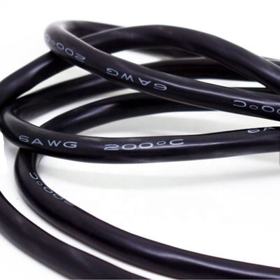 6AWG UL3512 Silicone Wire 200C Heat-resistant Tinned Copper Cable