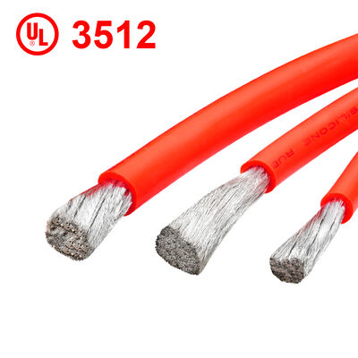 UL3512 Battery Cable 200C High Temperature 600V Rated Voltage Super Soft Silicone Wire for Stackable Battery