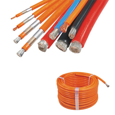 สายไฟ XLPE 125C 1500V ตัวนำทองแดงเคลือบดีบุกสำหรับแบตเตอรี่และการใช้งานพลังงานใหม่