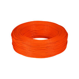 Yellow UL3075 10 AWG 600v Wire , Fibreglass Insulated Cable FT-2 Heat Resistance