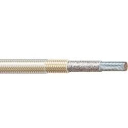 Pure Nickel Conductor Mica Insulated Wire Fiberglass Braided 18 Awg UL5107